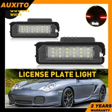 Fits  44995 Cayenne Porsche Boxster Cayman Carrera License LED Plate Lights Lamp
