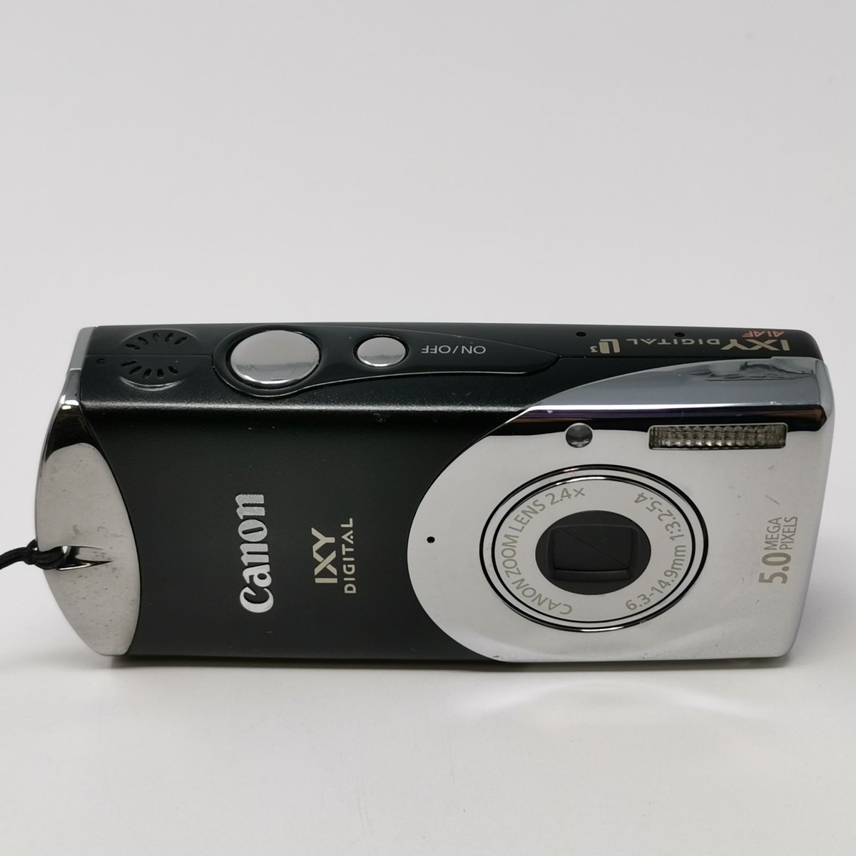 【希少】Canon IXY DIGITAL L3ジェットブラック Canon IXY Digital L3 PC 1144 Black Tested Compact Camera with