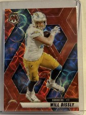 2025 Panini Mosaic - Will Dissly #114 Red Scope prizm Los Angeles Chargers 