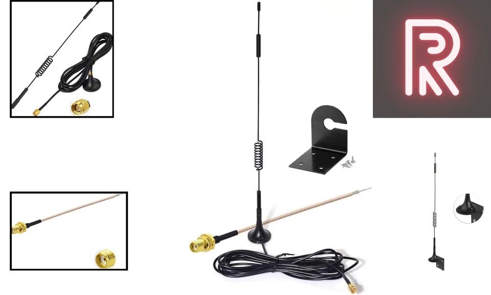 868MHz SMA Antenne Verlängerung Kabel 3m für Homematic Raspberry Pi + Tragbar... - Bild 2 von 4