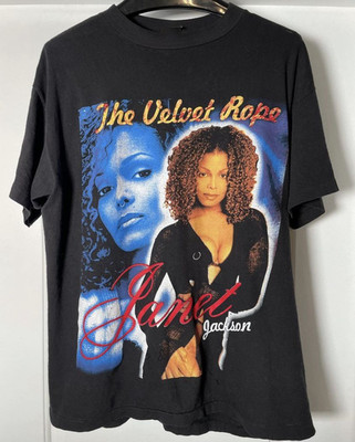Vintage Janet Jackson Usher 1998 Rap T-shirt S to 5XL SA068  FREE SHIPPING