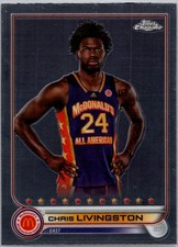 2022 Topps Chrome McDonald's All American #51 Chris Livingston