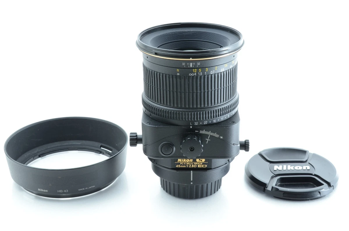 Nikon PC-E Micro NIKKOR 45mm Camera Lenses for sale | eBay