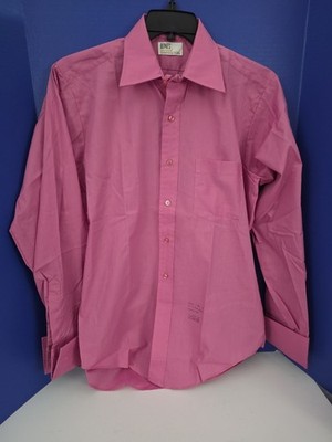 Vintage 1970's Bond's Fifth Avenue Men s Long Sleeve Shirt Sz 15 1/2 - 35