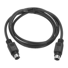 3.3 Feet PS/2 Keyboard Extension Cable, 28 AWG 6 Pin Male to Male