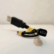 Black USB Standard Type A Male to Mini-B Male Cable 1:1 Connection 1ft TESTED