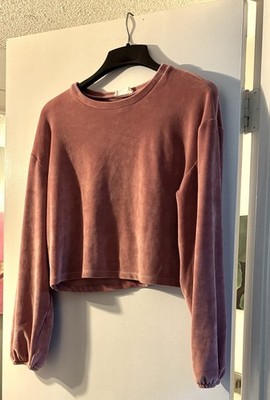 Alter d State Top Deep Rose Cropped Size M Velvety