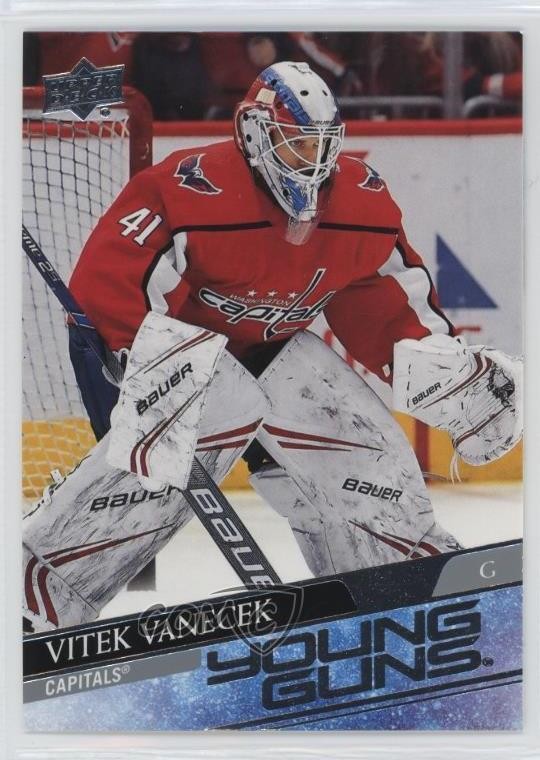 2020-21 Upper Deck Young Guns Vitek Vanecek #211 z6b