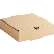 50 Pack 7 x 7 x 2 in Kraft Corrugated Pizza Boxes Personal Inch Bakery