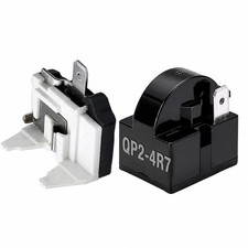 Refrigerator Starter Relay  Overload Protector 2 Pack