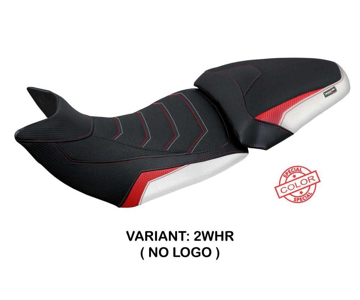 Seat cover Haria ultragrip White-Red WHR TPZ Ducati Multistrada V2 2021 2026