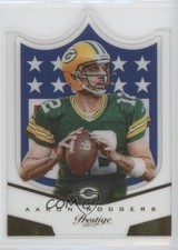 2013 Panini Prestige NFL Shield Acetate Die-Cuts Aaron Rodgers #11 Shield 0nr3