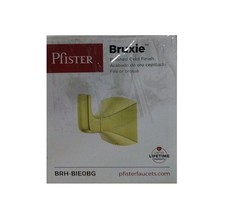 MOEN Voss Double Robe Hook Brushed Gold YB5103BG