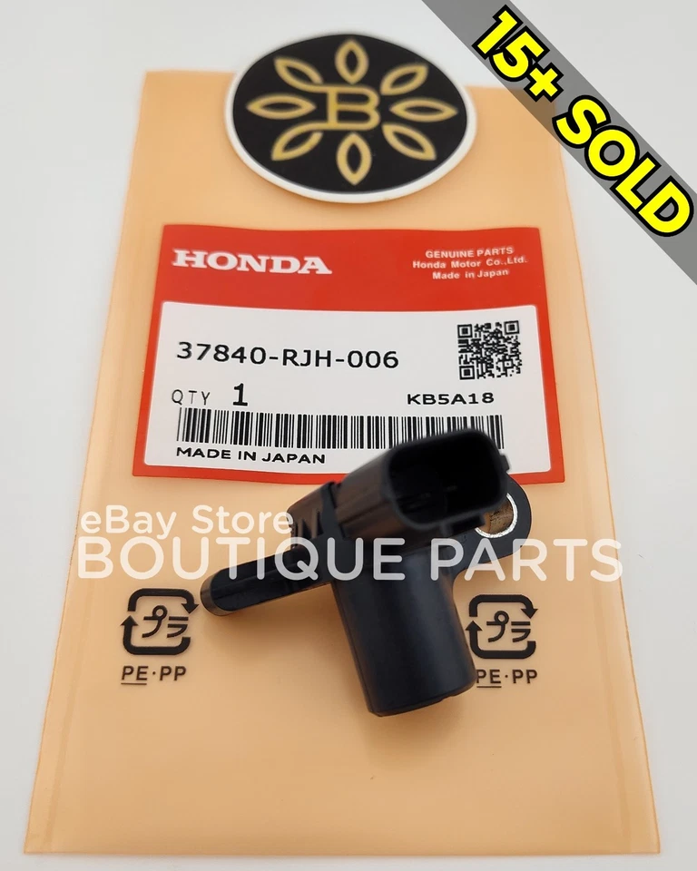 Sensor de posición del árbol de levas original OEM para Honda 37840-RJH-006 CMP 2001-2005 Civic Foto 4 de 4
