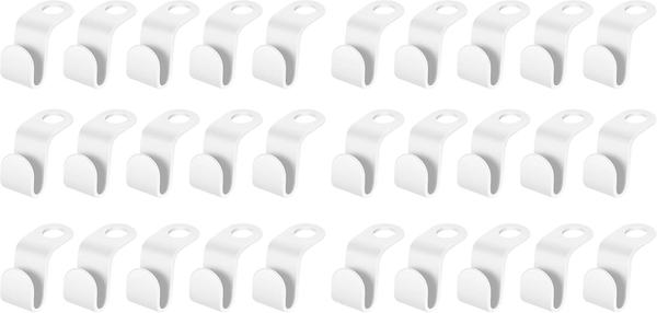 KleiderbüGel Verbinder 50 StüCk Platzsparend FüR Kleiderschrank Organizer-image