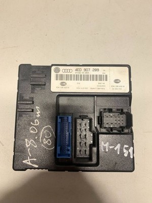 Audi A8 S8 D3 4E 2004 Comfort Komfort Karosserie Modul 4E0907289 OLO16364