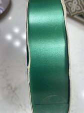 Berwick 250 yds EMERAUDE 1 1/4" Splendorette ruban polypropylène NEUF vintage
