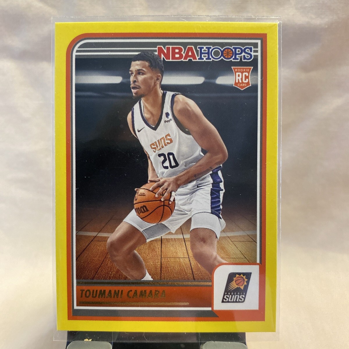 2023-2024 NBA Hoops Toumani Camara Yellow Parallel RC, Card 231 | eBay