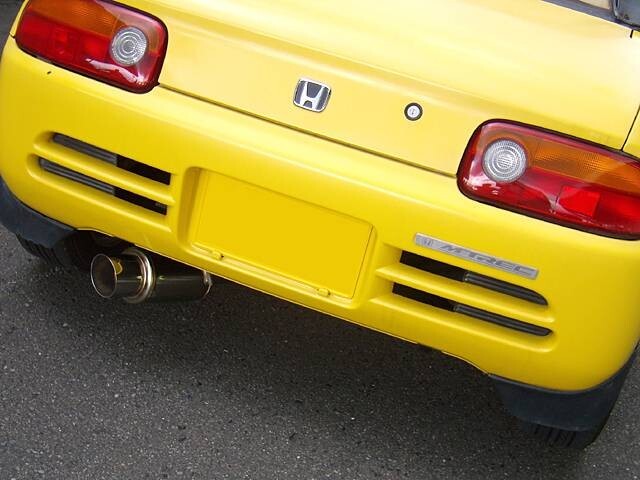 Exhaust Muffler Stainless Steel for HONDA 91-96 BEAT PP1 RHD KEI