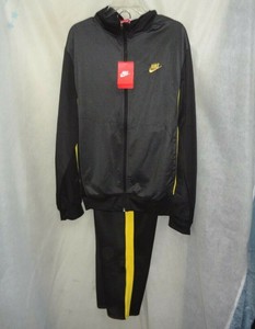 yellow and black nike joggers