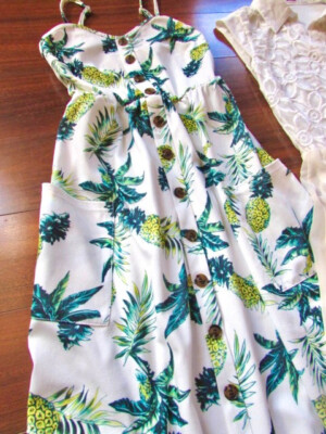 tropical casual dresses Sylviya Apricot Casual Oversized Shirt Dress Women's Short Petal Sleeve Lapel Neck Woven Fabric Straight Hem Mid Waist Tropical Beach Vacati,S