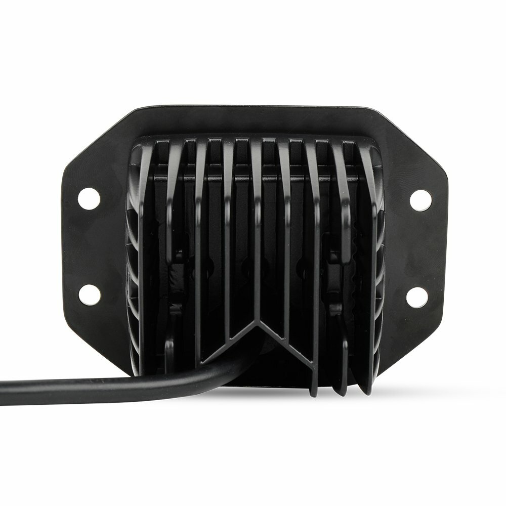 2x 5 Inch 300W Flush Mount LED Pod Lights - Spot Flood Combo For Off-Road & Trucks 7 thumbnail image