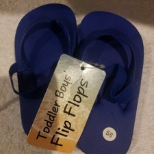 Toddler Boys Blue Sandal / Flip Flop Size 5/6