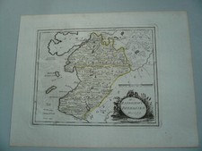 Dithmarschen, anno 1791, Kupferstich, Reilly F.J.         ALTKOLORIERT