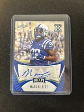 2021 Leaf Draft Mark Gilbert Rookie Auto #BA-MGI