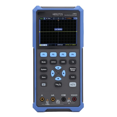 1 HDS272S Handheld Oscilloscope Multimeter 70MHz Waveform Generator - Picture 7 of 22