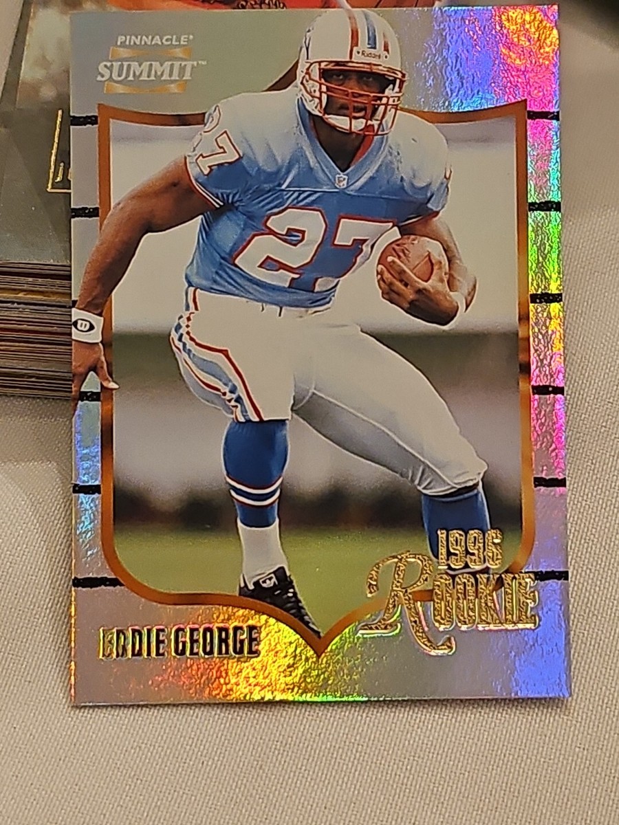 1996 Pinnacle Eddie George Rookie card #162 Gold foil Tennessee