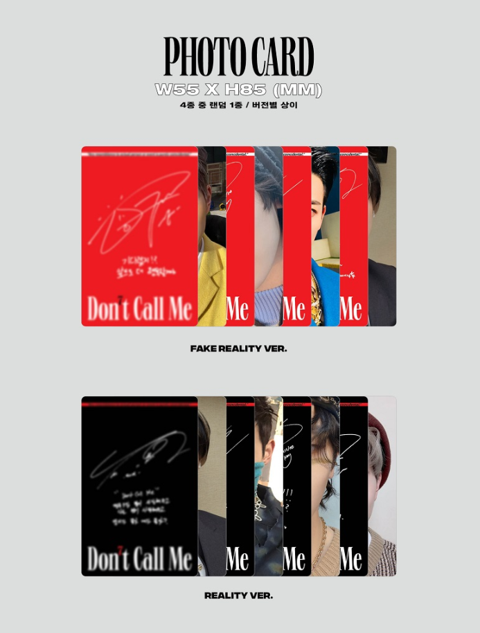 SHINee テミン don't call me トレカ フォト セット SHINee Don't Call Me SMTOWN OFFICIAL GOODS HOLOGRAM PHOTO