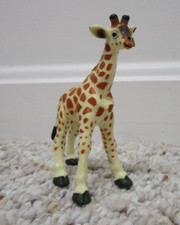 Vintage 1996 Wild Safari Giraffe Safari Ltd Animal Educational Toy Figure 3.5"