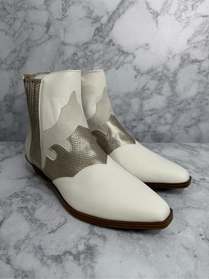 Bota Feminina Willis Caixa Amarela Tamanho 9 Western Cowboy NOVA #K742 - Imagem 4 de 4