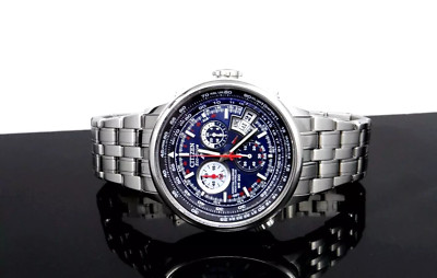 Citizen BY0000-56L Radio Controlled Perpetual Calendar Chrono-Time Men's Watch