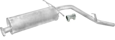 Endschalldämpfer Endtopf Auspuff hinten für Nissan Pick Up II D21 2,4i 2,5 2,7 D
