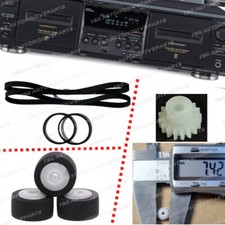 Pinch Roller Reverse Gear Tape Drive Belt for SONY TC-WR635 S TC-WR590 Cassette