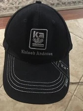 NWT Kinloch Anderson Blk Cotton Adjustable Hat Cap NWT