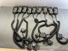 Lot of 9 Motorola HMN4044E Astro Spectra XTL5000 Radio RemControl Head MicGAR978