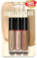 Beauty Concepts Complexion Trio Set Concealer, Highlighter, Contour