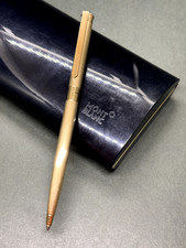 MONTBLANC Noblesse Oblige Penna a sfera vintage torsione oro-metallo con scatola