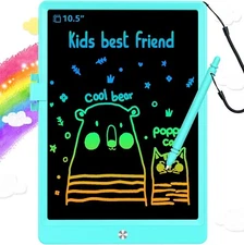 CD Writing Tablet Doodle Board,10.5 inch Colorful Drawing Pad,Electronic Drawing
