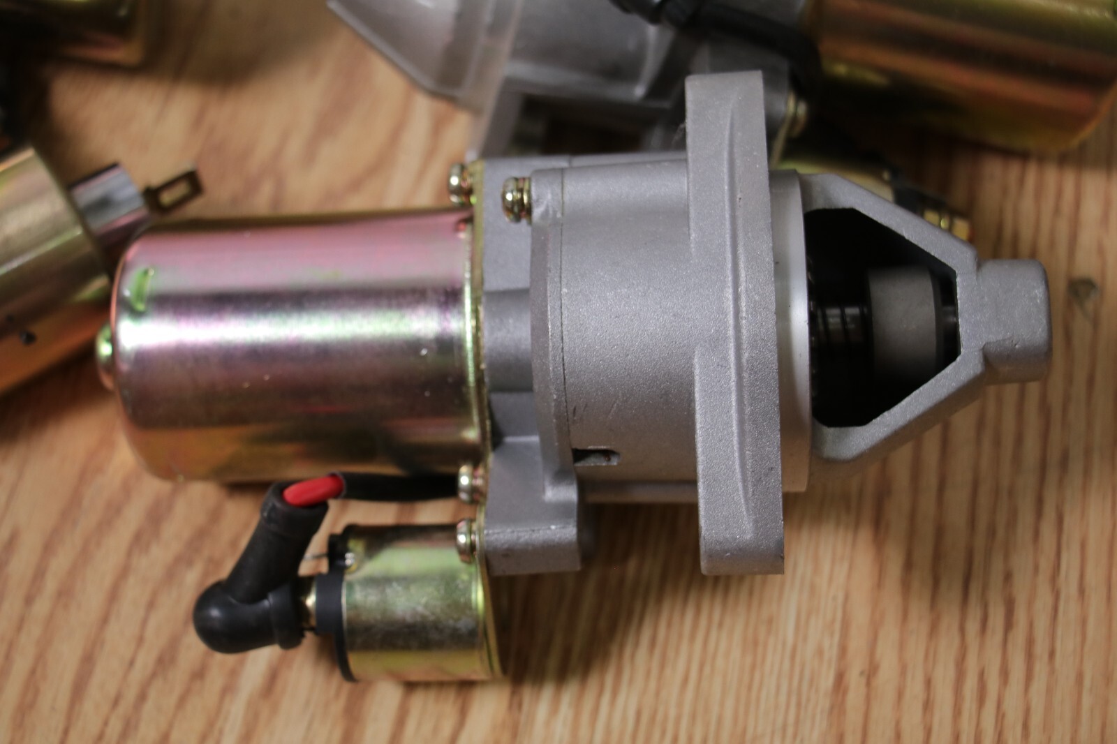 Kge6500e 5kw Starter Motor + Solenoid 12v