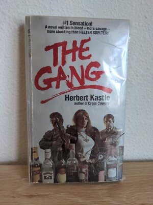 THE GANG By Herbert Kastle Dell Paperback 1976 1st Edition Print
