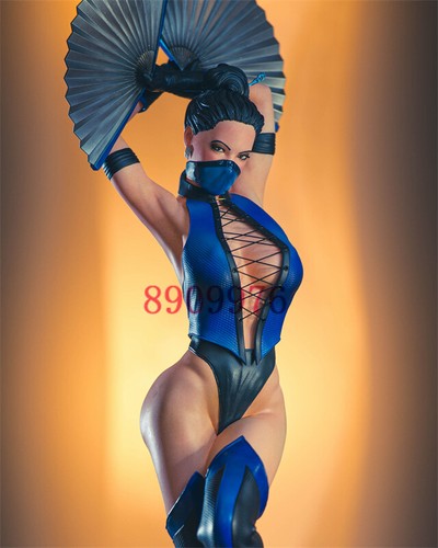 Mortal Kombat Kitana Impresión 3D Figura Sin Pintar Modelo GK Kit en Blanco Nuevo Stock - Imagen 9 de 14