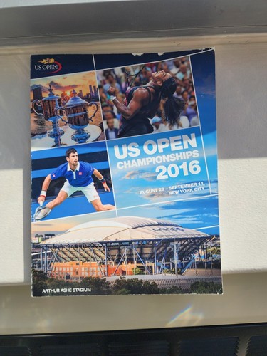 2016 Official US Open Tennis Championship Magazine Program New York NY - Picture 2 of 2