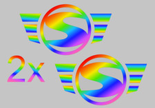 Simson Emblem Logo • DDR • Aufkleber • Sticker • viele Farben • Hologramm • q43