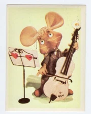 figurine MOUSE GIGIO ALBI FOR YOUTH 1975 EDITIONS PEREGO EMPIRE number 62