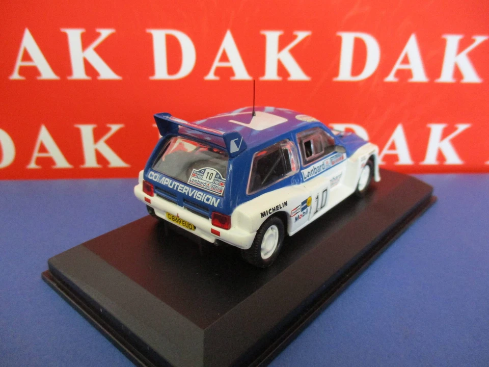 Die cast 1/43 Modellino Auto MG Metro 6R4 Rac Rally 1985 T. Pond - Immagine 3 di 4
