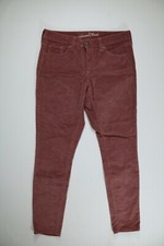 Womens Universal Thread Red Corduroy Pants Size 6 EUC
